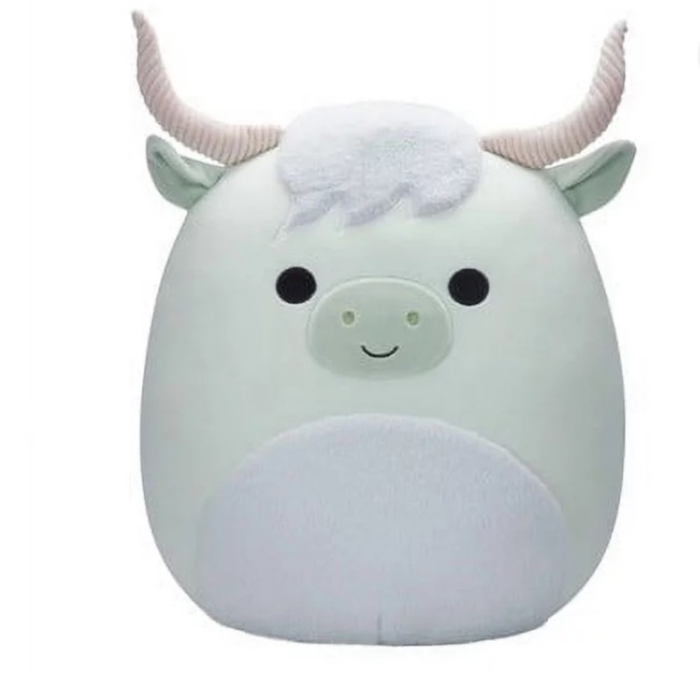 Iver 16” Highland Cow Mint color Squishmallow